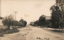View of Solano Street Postcard