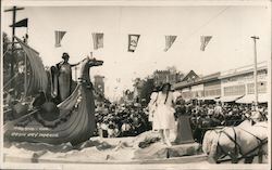 Raisin Day Parade Postcard