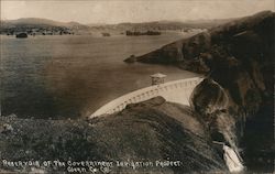 Reservoir of the Government Irrigation Project Postcard