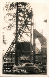 Hoist at the Central Mine Postcard