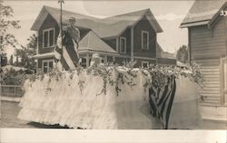Parade Float Postcard