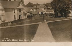 New City Square Grass Valley, CA Postcard Postcard Postcard