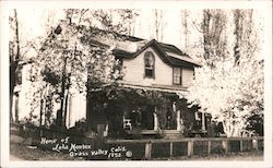 Home of Lola Montez Postcard