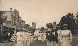 Drill Team at SPRSI Convention Postcard