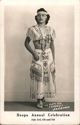 Letitia (Lovey) Jackson Annual Celebration Hand Signed Postcard