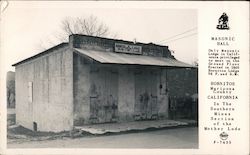 Masonic Hall Postcard