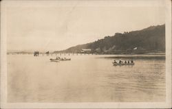 Rowboats on Tomales Bay Postcard