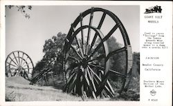 Giant Silt Wheels Postcard