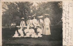Group of Ladies, 1907 Postcard