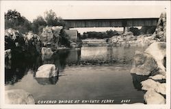 Covered Bridge Postcard