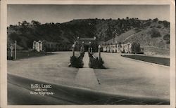 Hotel Lebec on the Ridge Route Postcard