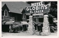 Hotel Globins at Tahoe Postcard