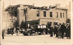 Destruction after Long Beach Earthquake, 1933 Postcard