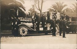 Shriner Floral Parade in 1912 Los Angeles, CA Postcard Postcard Postcard