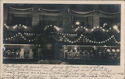 Electrical Decorations Hung from Shops Los Angeles, CA Postcard Postcard Postcard