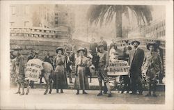 Distance Walkers: Los Angeles to New York Postcard