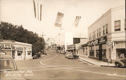 Throckmorton Ave. Postcard