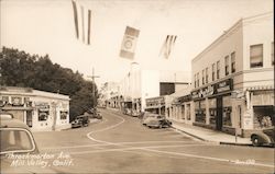 Throckmorton Ave. Mill Valley, CA Postcard Postcard Postcard