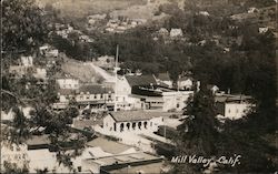 Aerial View of Mill Valley Postcard