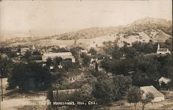 General View of Town Mokelumne Hill, CA Postcard Postcard Postcard