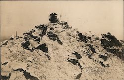 Observatory on Mt Tamalpais, Snowbound 1913 Mill Valley, CA Postcard Postcard Postcard