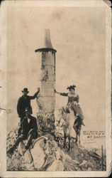 The Only Horse Ever Taken at the Top of Mt. Shasta Postcard