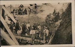 Early Miners Postcard