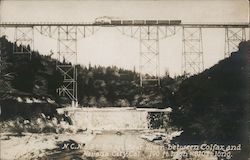 N.C.N.O.R.R. Bridge, over Bear River Postcard