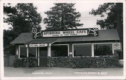 Spinning Wheel Cafe - Home of Fine Foods Postcard