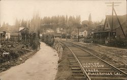 Scenic View of Hangtown Creek Postcard