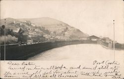 Southern Pacific at Ferry Port Costa, CA Postcard Postcard Postcard