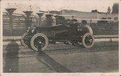 Early Racing Car Postcard