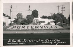 Porterville Centennial -- 1861-1961 Postcard
