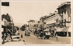 Street Scene Redding, CA Postcard Postcard Postcard