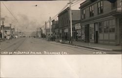 East on McDonald Avenue Postcard