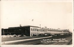 Ford Plant Richmond, CA Davies Photo Postcard Postcard Postcard