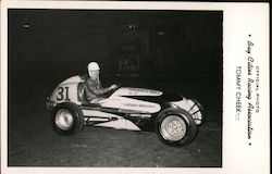 Tommy Cheek Bay Cities Racing Assn. Postcard