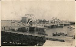 Bridge Rio Vista, CA Postcard
