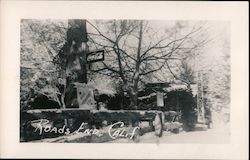 Roads End, Calif. Postcard