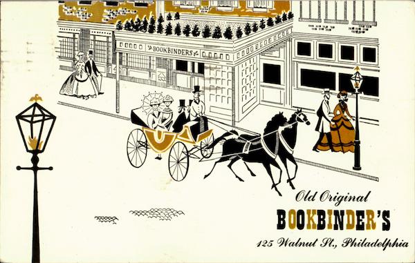 Old Original Bookbinder's , 125 Walnut St Philadelphia Pennsylvania