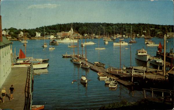 Along The Maine Coast Boothbay Harbor