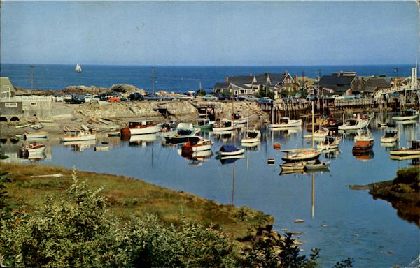Harbor Scene At Perkins Cove Ogunquit Maine