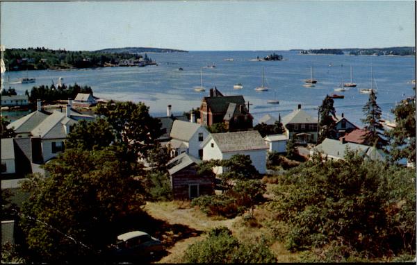 Along The Maine Coast Boothbay Harbor