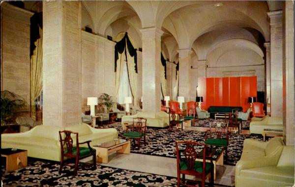 The Main Lobby Hotel Cleveland, Public Square Ohio