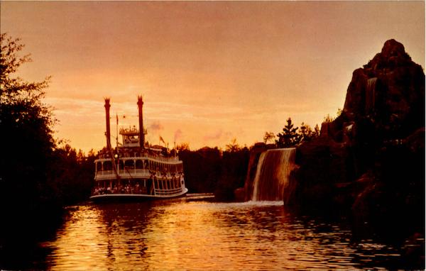 Mark Twain At Dusk Disney