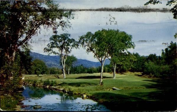 View From Golf Course, Eagle Mountan House Jackson New Hampshire