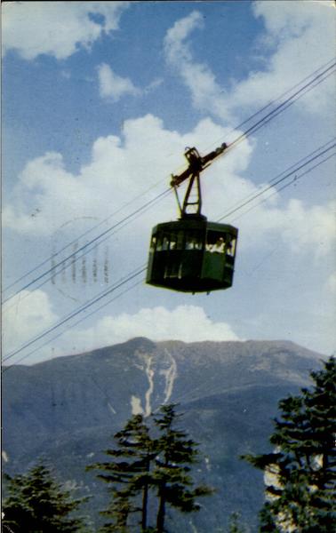New Hampshire Aerial Tramway In Franconia Notch