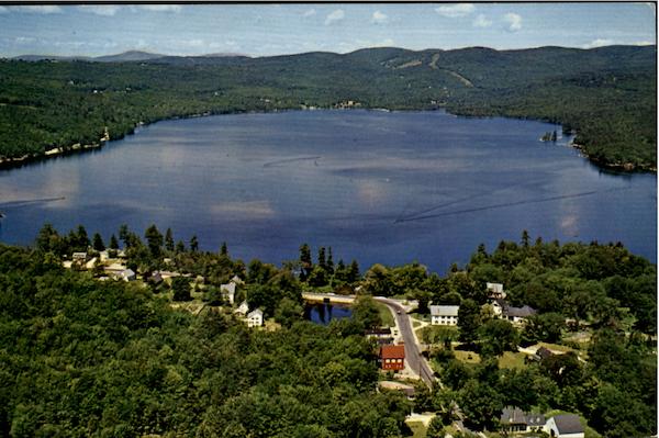 Pleasant Lake And Elkins Village New London New Hampshire