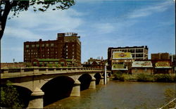 Douglas Avenue Bridge Postcard