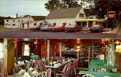 The Beach Inn Restaurant Lincolnville Beach, ME Postcard Postcard